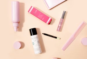 skinChemists Rose Quartz Lip Plump, Pixi Endless Silky Eye Pencil, Percy & Reed Radiance Revealing Invisible Dry Shampoo