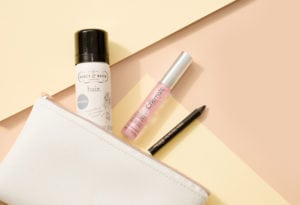 skinChemists Rose Quartz Lip Plump, Pixi Endless Silky Eye Pencil, Percy & Reed Radiance Revealing Invisible Dry Shampoo