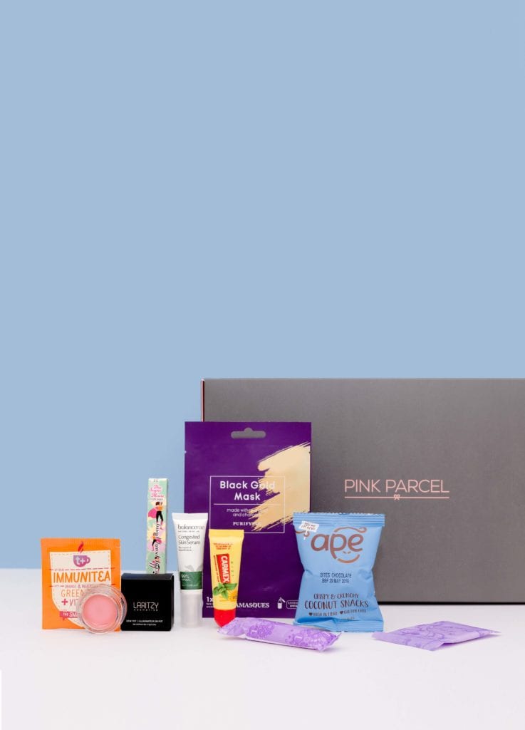 <b>Take care of yourself with Pink Parcel</b>